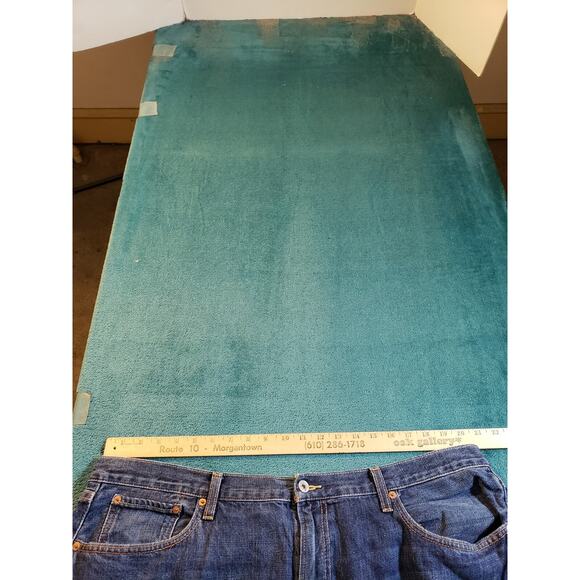 Lucky Brand Jeans Sz 42x32 Mens Blue Pants Stretch 429 Classic Striaght Dark - Picture 10 of 14